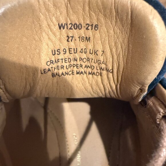 Samuel Hubbard Blue Leather Loafers - Picture 4 of 4